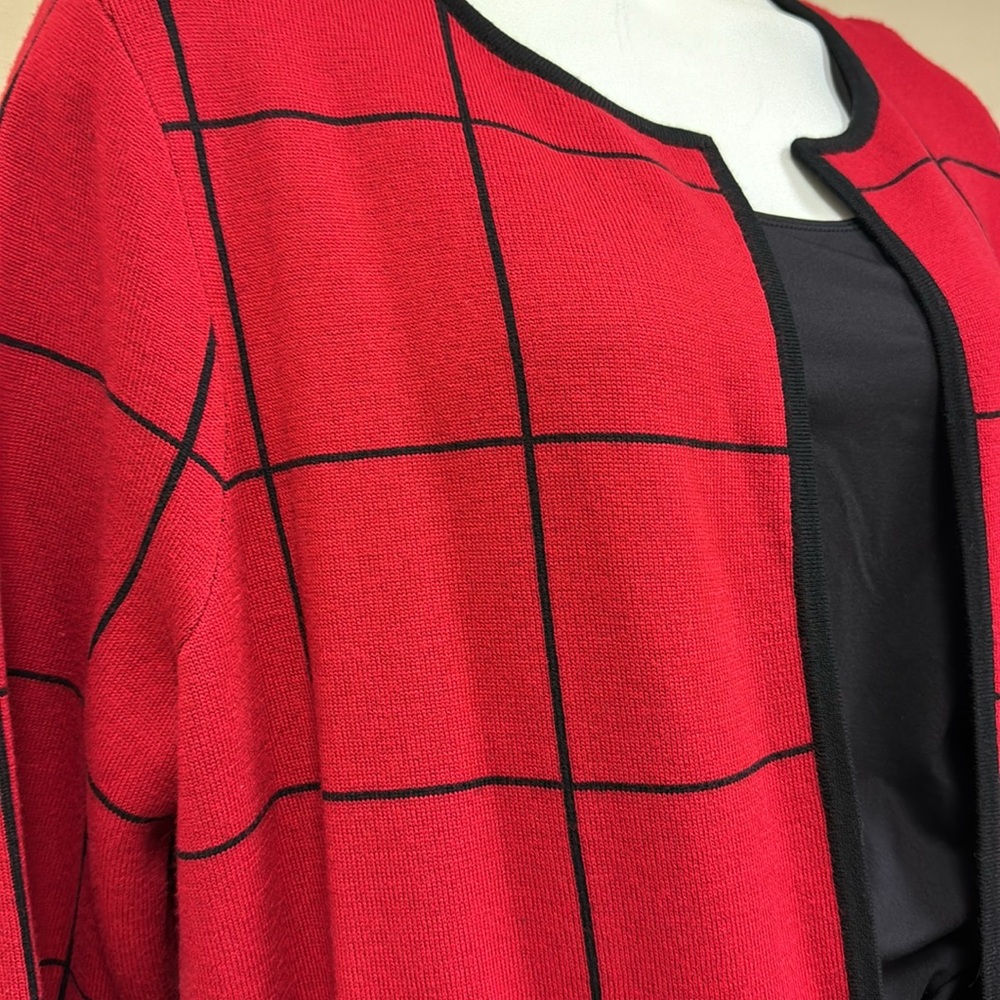 Talbots plus size, longer length, wool blend sweater. - Picture 2 of 7